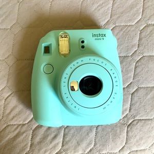 Instax mini 9 Polaroid camera! +film & accessories